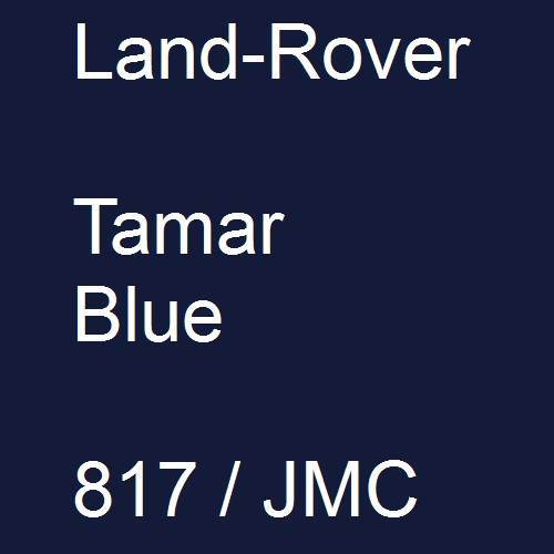 Land-Rover, Tamar Blue, 817 / JMC.